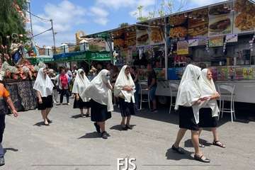 Telde rinde tributo a San Lorenzo en la capital grancanaria/Francisco Javier Santana.
